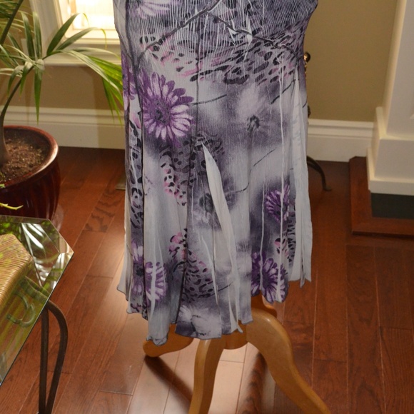 SOLD -  MIDI FLARE DRESS NWT - Picture 3 of 8